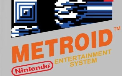 Metroid NES box art 1980